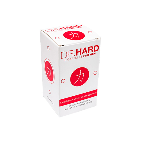 Dr Hard alkalmi potencianövelő kapszula férfiaknak - 8 szemes kiszerelés